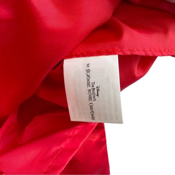 Disney Nightmare Before Christmas Jack Skeleton Stocking Red White Santa Claus - Picture 9 of 9